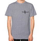 Unisex T-Shirt (on man) Tri-Blend Grey thestartottawa