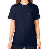 Unisex T-Shirt (on woman) Navy thestartottawa