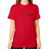 Unisex T-Shirt (on woman) Red thestartottawa