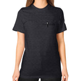 Unisex T-Shirt (on woman) Tri-Blend Black thestartottawa